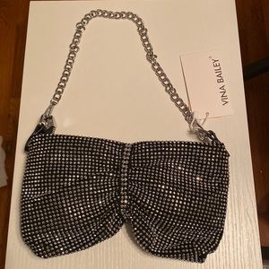 Rhinestone Clutch Purse